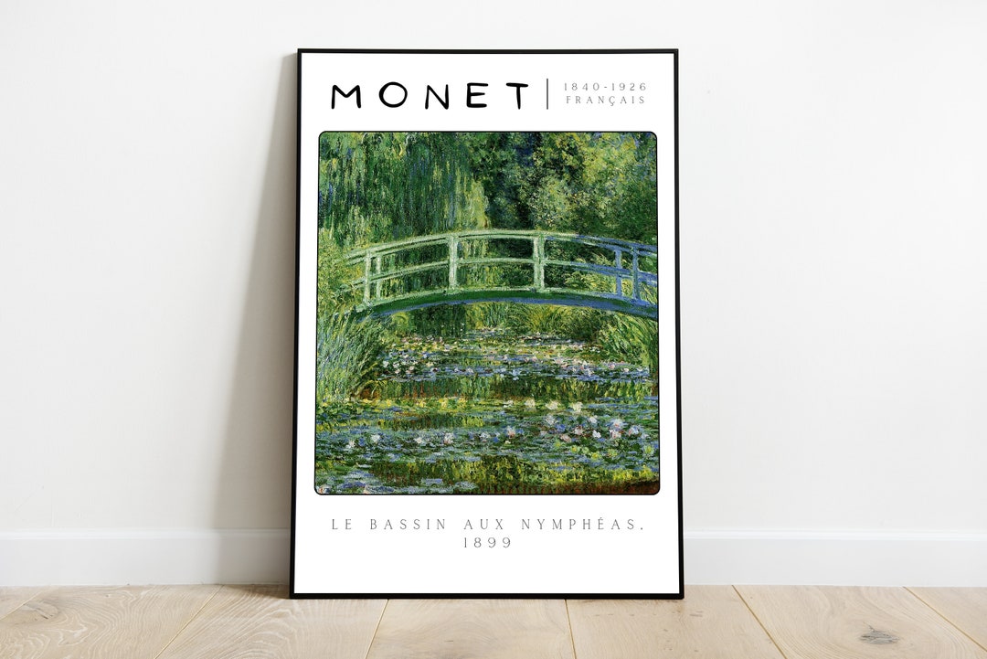 Artopweb Monet-Nympheas 1914 Panneaux Decoratifs, Bois De