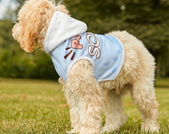 Personalized Dog Hoodie: Custom Name Pet Sweater