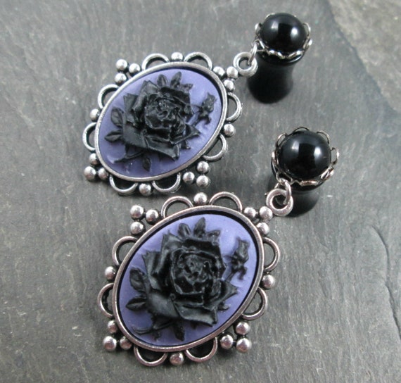 Plugs Retro Dream Catcher Single Flared Ear Gauge Plug Sold as a Pair Cosmic
