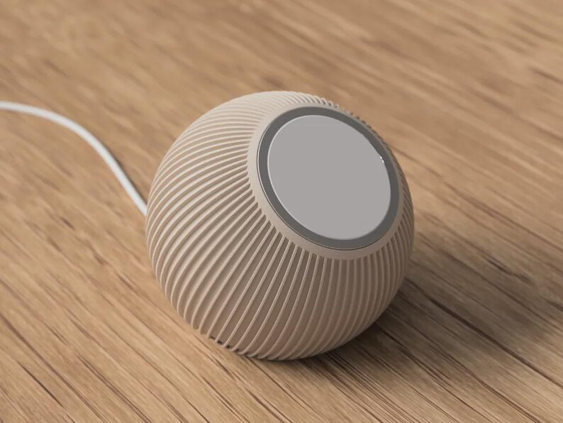 MagSafe Ladeständer: Japandi Stil, Kabelkanal - PLA Material zdjęcie 3