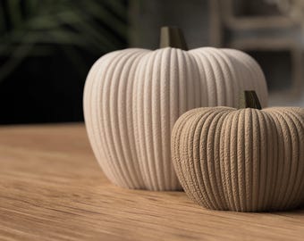 Decoraciones de calabazas de otoño: decoraciones de calabazas impresas en 3D | decoraciones modernas en muchos colores y tamaños
