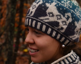 PDF Knitting Pattern - Iditarod Hat