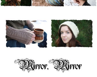 Mirror, Mirror: An Enchanting Collection Of Matching Hats And Fingerless Gloves To Knit - Ebook