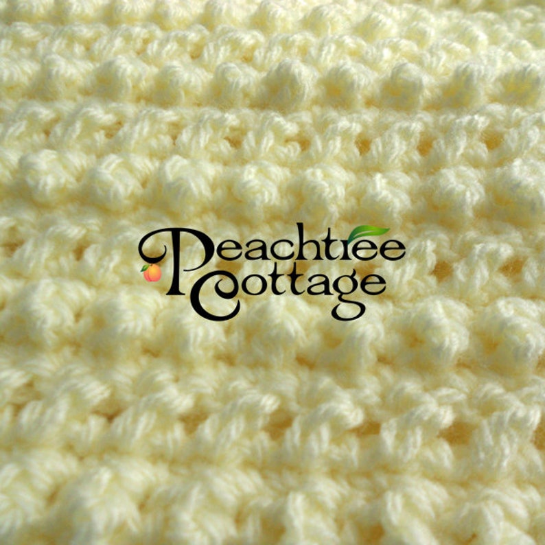 Crochet Pattern Berkley Baby Blanket Babyghan PDF Format image 5