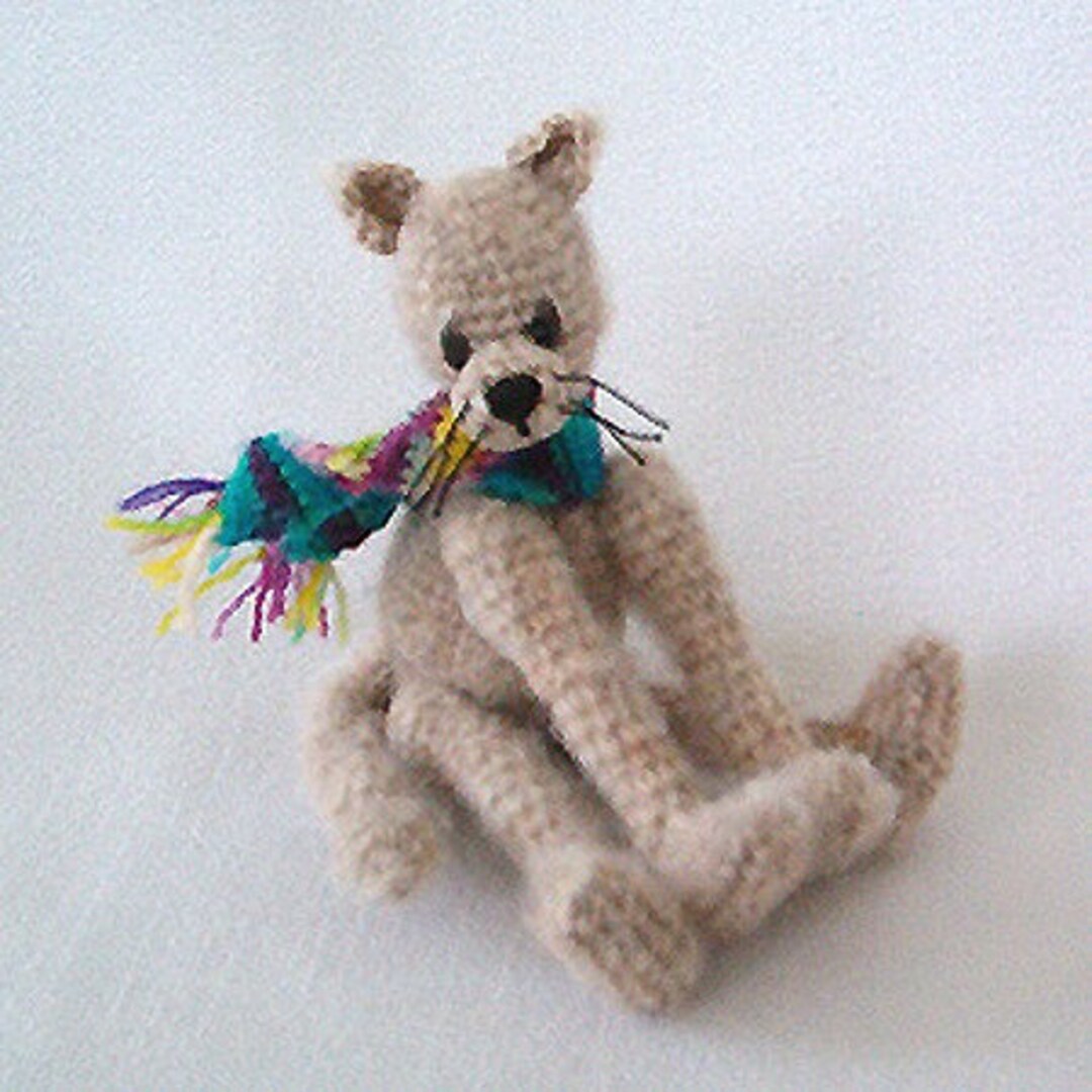 Kitty Cat Pattern Thread Crochet Pattern Thread Animal Pattern PDF ...