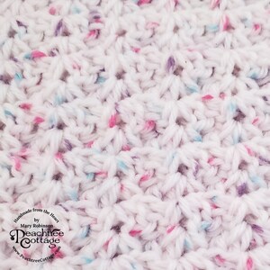 Crochet Pattern Kingston Baby Blanket Baby Afghan PDF Format image 3