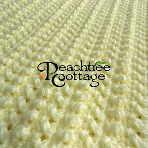 Crochet Pattern Berkley Baby Blanket Babyghan PDF Format image 4