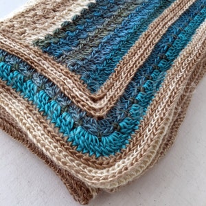 Crochet Pattern - Glenn Cove Lapghan - Baby Blanket Afghan - Throw Blanket or Babyghan - PDF Format