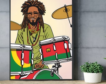 Art print Rhythms of Reggae
