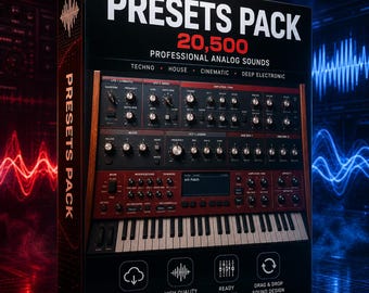 20,500+ Diva Presets Pack – Professional Analog Sounds for Techno, House, Cinematic & Deep Electronic | Instant Download