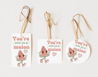 Watermelon Gift Tags: Teacher & Staff Appreciation (Digital Download)