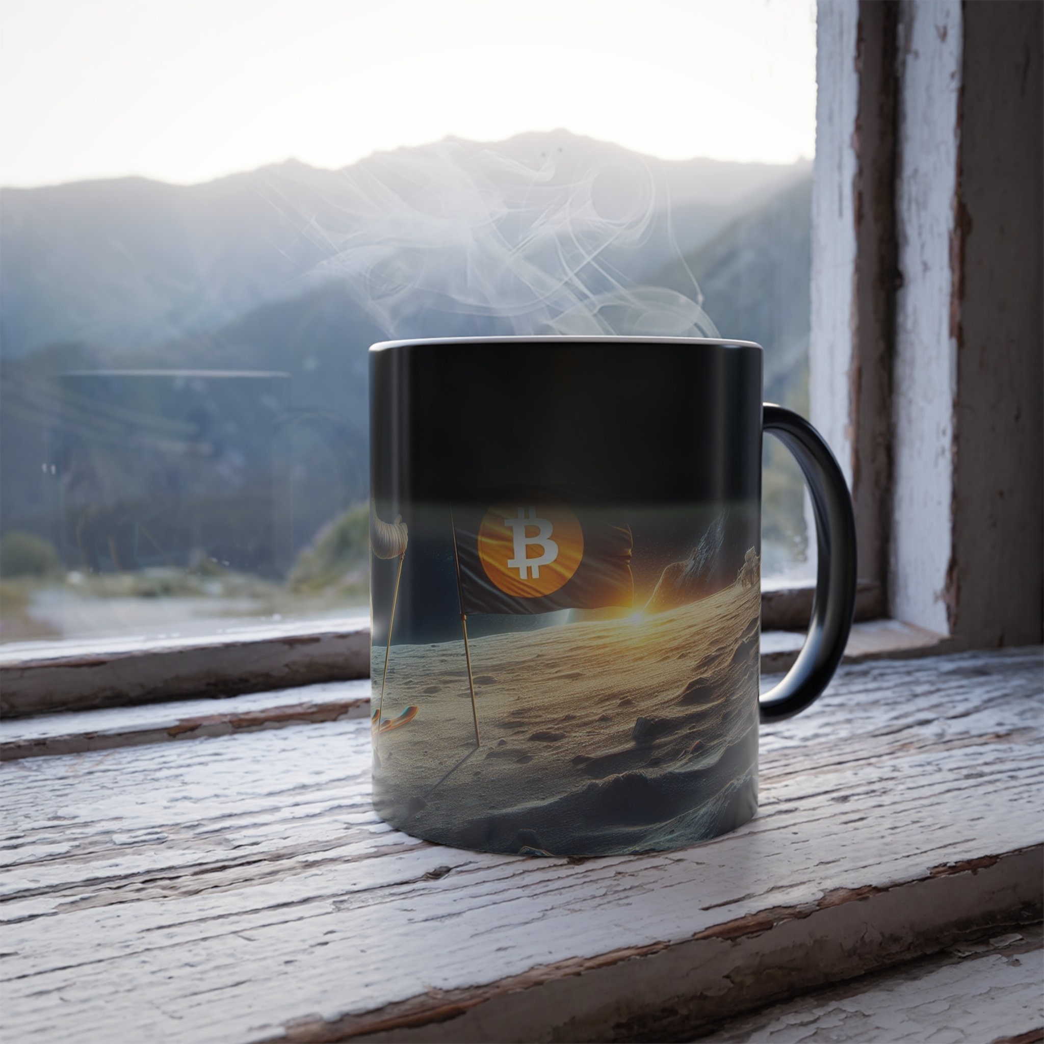Bitcoin Barn Color Morphing Mug 11oz Ceramic Space Astronaut Moon Skiing  Gifts for Dad Brother Mom Sister Friends Family. Morning Coffee - Etsy
