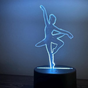 Dancer LED Night Light - color changing with Remote