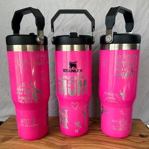 Gymnastics Mom Stanley IceFlow 30oz **Personalized**. (Non-Stanley tumblers also available)