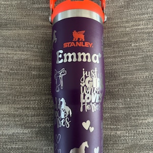 Horse Girl Stanley IceFlow 30oz **Personalized**
