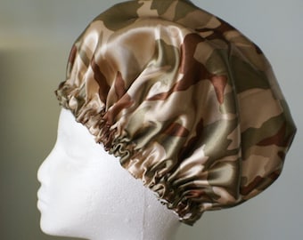 Dreadlocks or Mens  Shower Cap -  Camoflauge