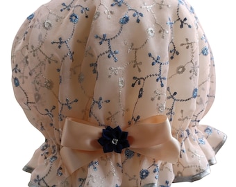 Ladies Shower Cap - Frosted Peach