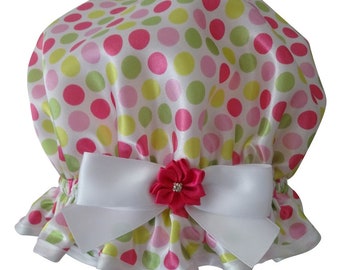 Girls Shower Cap - Confetti