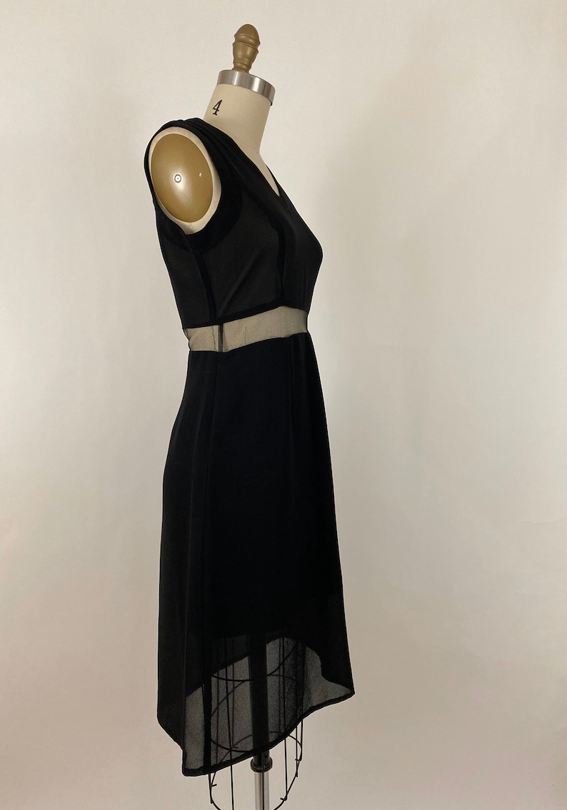 Vintage Illusion Dress with Jacket by Vivace Italy \u2022 Size 10 Medium