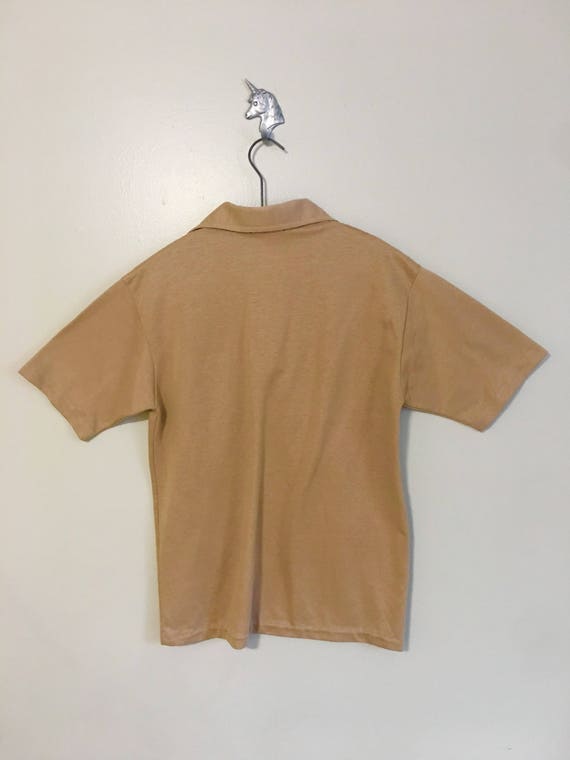 1970s Tan Golf Shirt by Hathaway Golf Classic for… - image 2