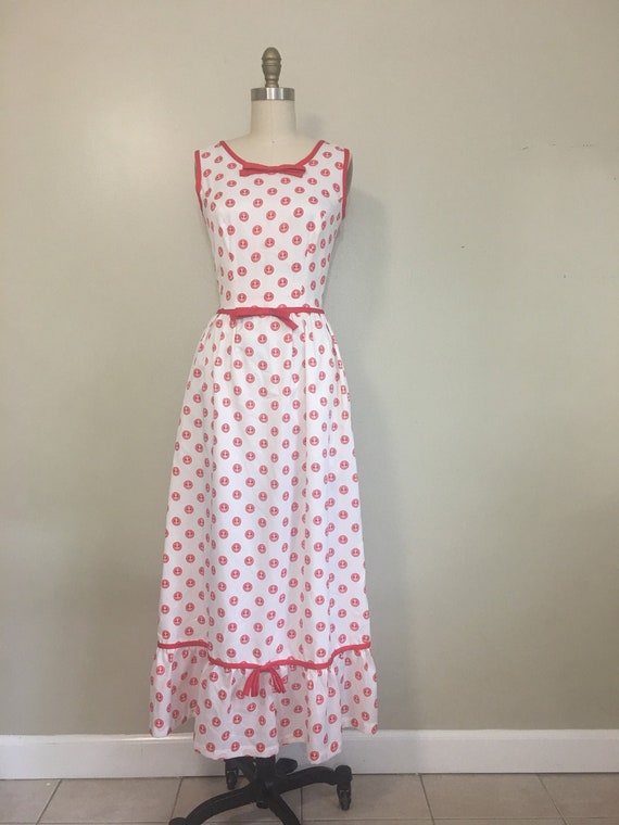 1960s Anchors Away Maxi Dress by Tannerway by Melb