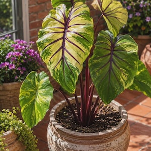 Colocasia pharaoh's mask - Etsy 日本