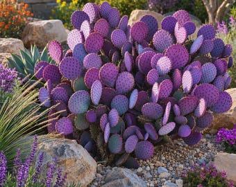 Opuntia sulphurea: Rare Long Spine Prickly Pear Cactus Cutting