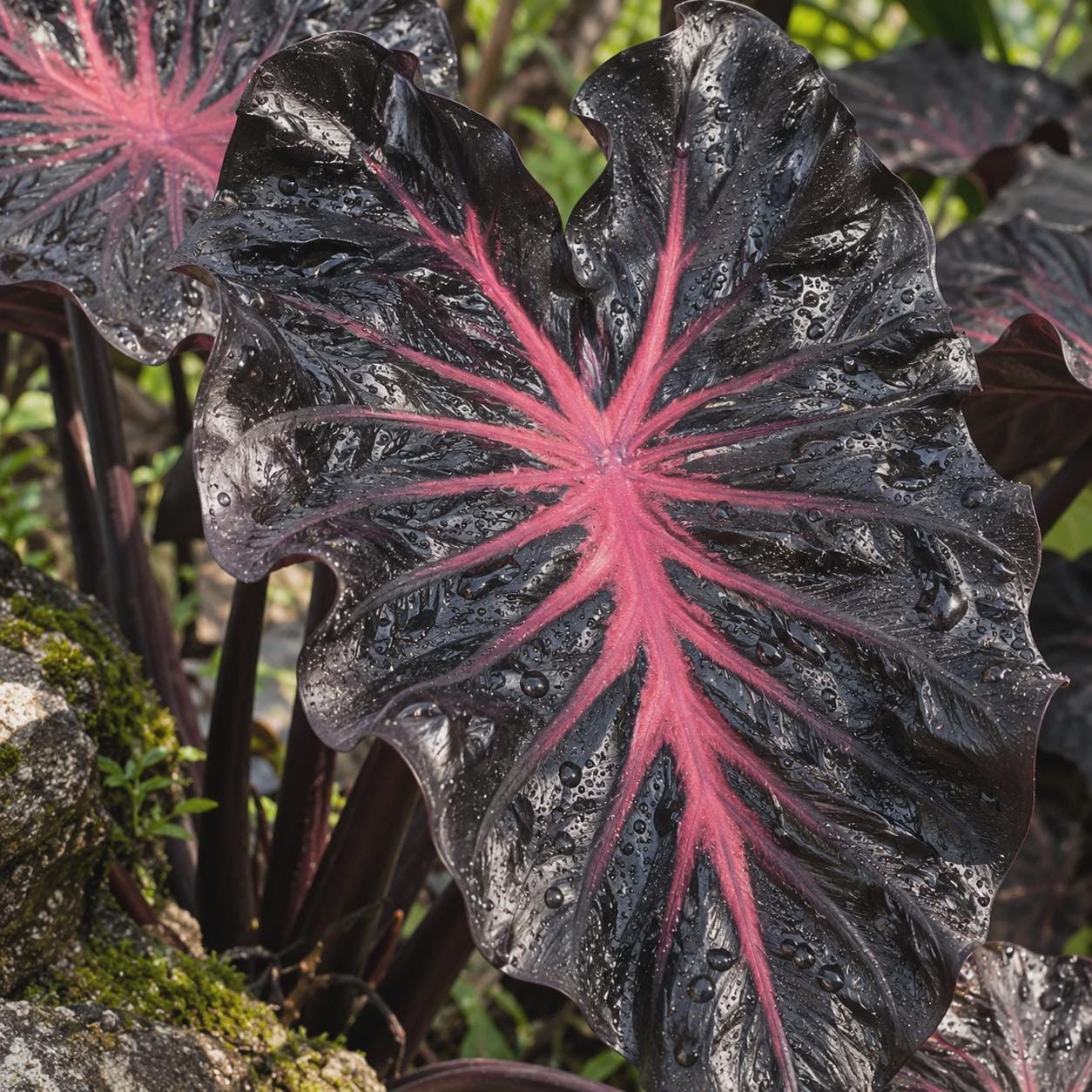 Colocasia pink - Etsy 日本