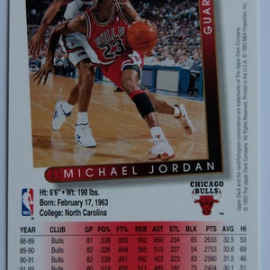 Michael Jordan 23 Upper Deck 93/94 image 3