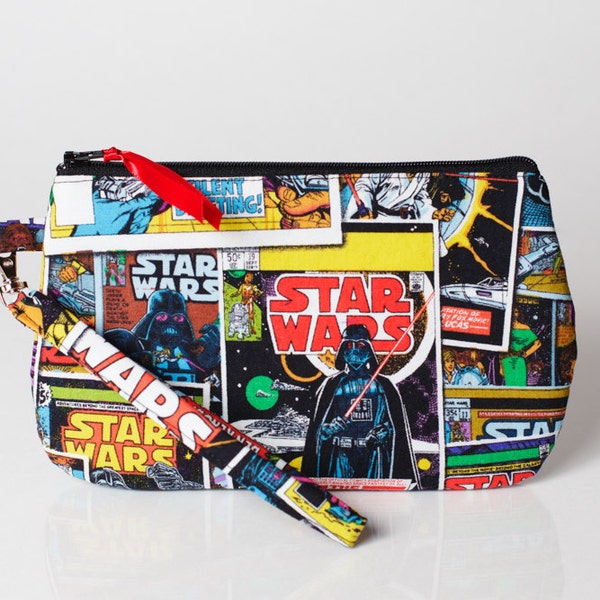 Sith and Jedi Comic Book Wristlet