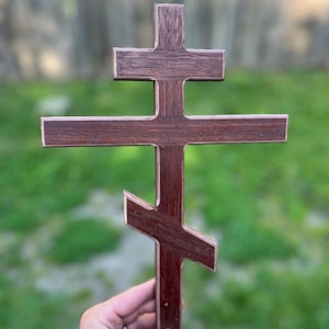 Mahogany Cross