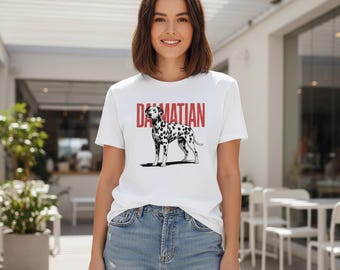 Dalmatian Dog Graphic T-Shirt, Pet Lover Gift