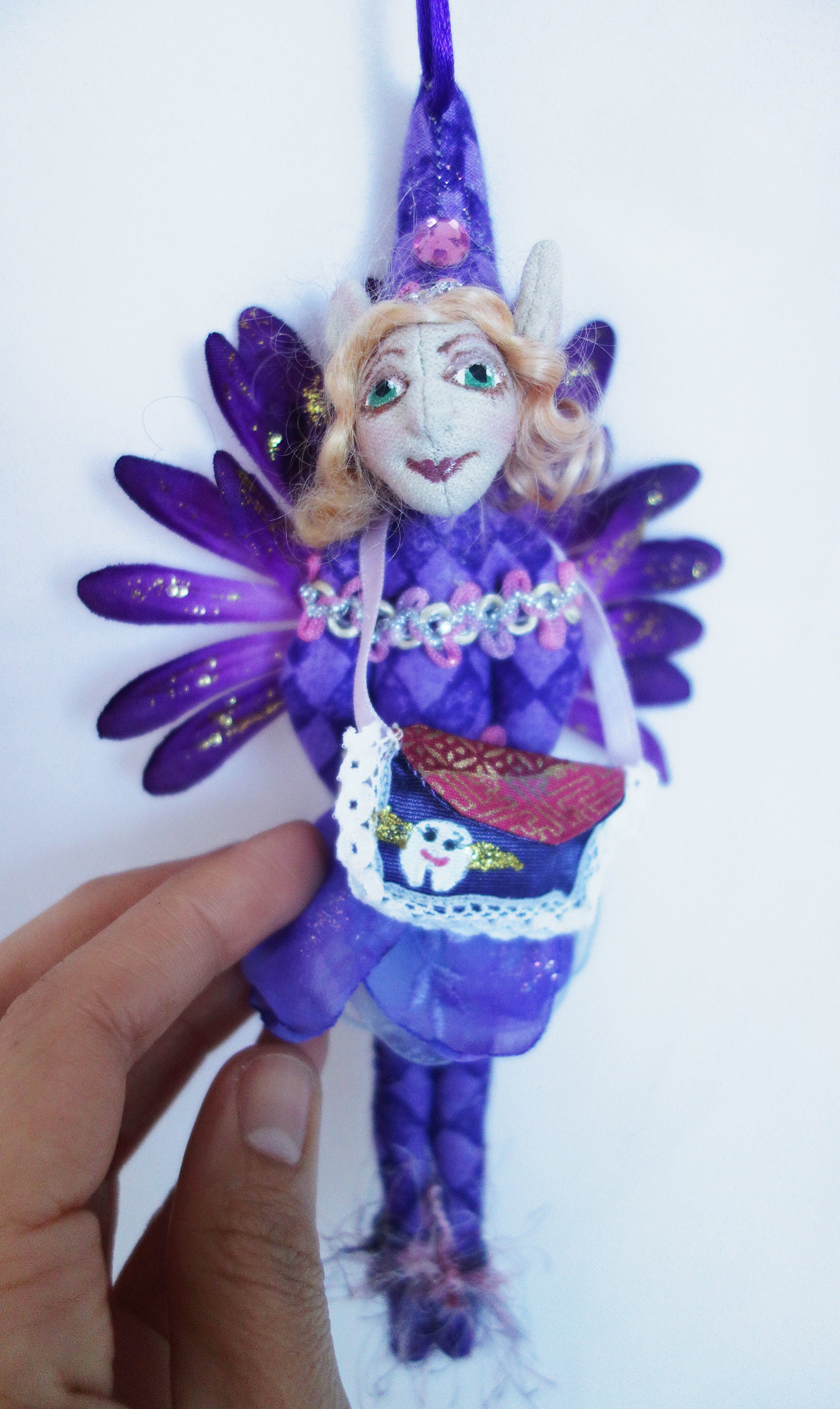 E-pattern -TOOTH FAIRY DOLL for Boys &amp; Girls, Height -23 Cm (9") Tall ...