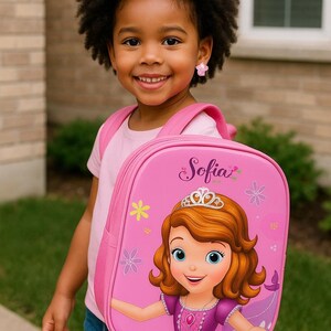Sofia the First Princess School Backpack for Girls