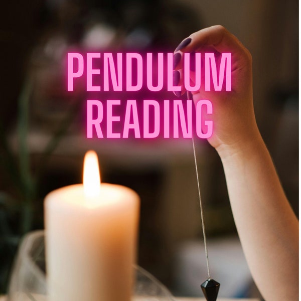 Pendulum Reading - 3 questions-  same day