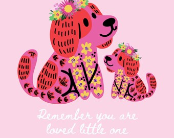 Pink Nursery Prints (36 Prints)