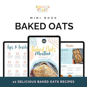 Baked Oats Recipe Book - Weight Loss Breakfasts, Low-Calorie, High-Protein Recipes, Easy Meal Prep, Diet-Friendly Cookbook, Tasty & Simple