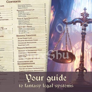 The Arcane Statutes: Compendium of Fantasy Realm Jurisprudence (digital ...