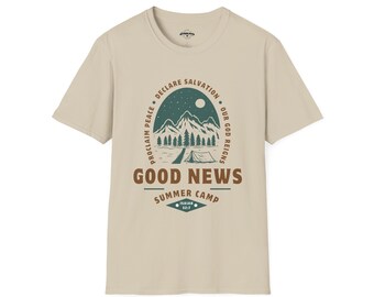 Good News Summer Camp Unisex Softstyle T-Shirt