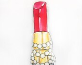 Red Lipstick Pillow