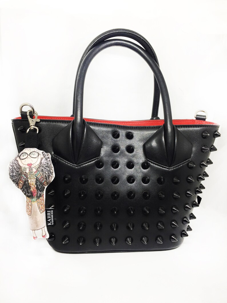 Mini Iris Apfel Doll Bag Charm Etsy