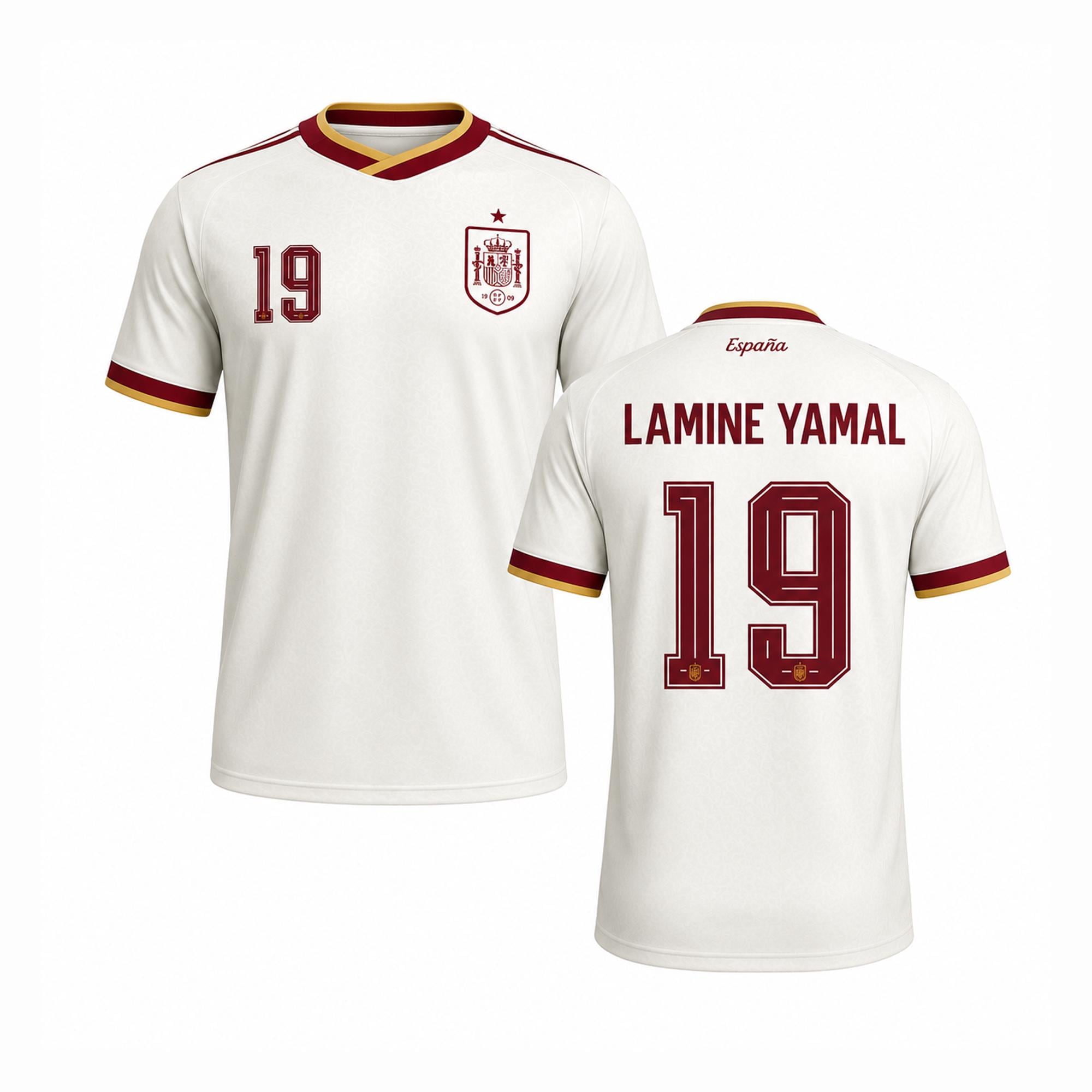Lamine Yamal 19 Jersey Spain - Etsy