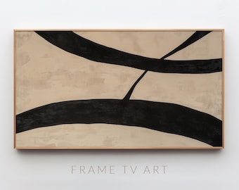Samsung Frame TV Art | Abstract Art | Wabi Sabi Style | Japandi Interior | Modern Home Decor | Digital Download