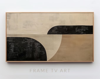 Samsung Frame TV Art | Abstract Art | Wabi Sabi Style | Japandi Interior | Modern Home Decor | Digital Download