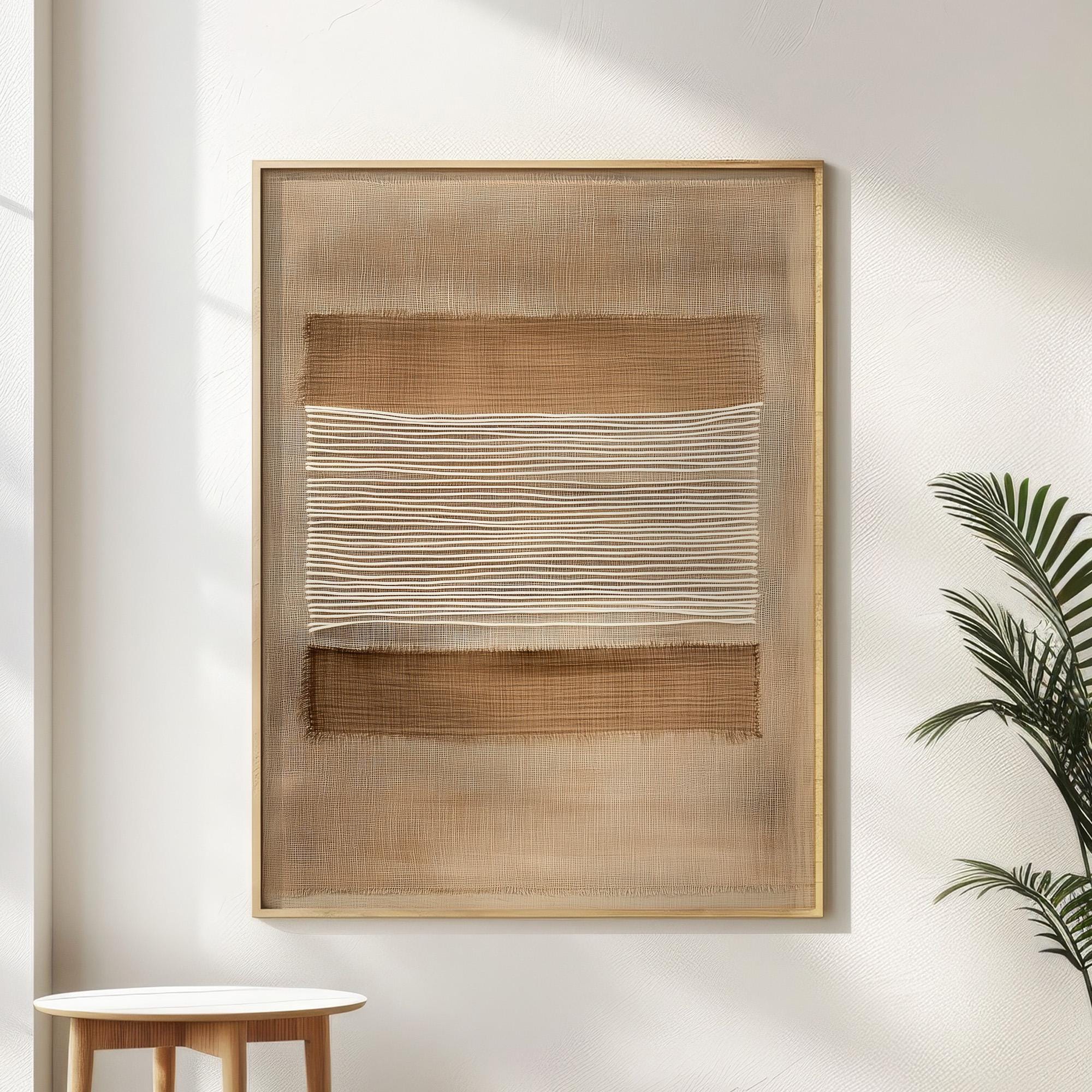 Wabi Sabi Wall Art / Japandi Design / Abstract Wall Art / Neutral ...
