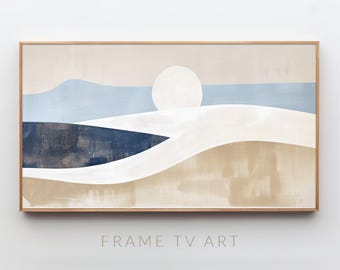 Samsung Frame TV Art | Abstract Art | Wabi Sabi Style | Japandi Interior | Modern Home Decor | Digital Download