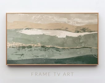 Samsung Frame TV Art | Abstract Art | Wabi Sabi Style | Japandi Interior | Modern Home Decor | Digital Download