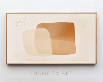 Samsung Frame TV Art | Abstract Art | Wabi Sabi Style | Japandi Interior | Modern Home Decor | Digital Download