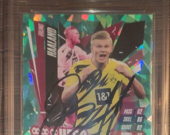 アーリング・ハーランド 直筆サイン入りカード RPC ミント。 - Etsy 日本