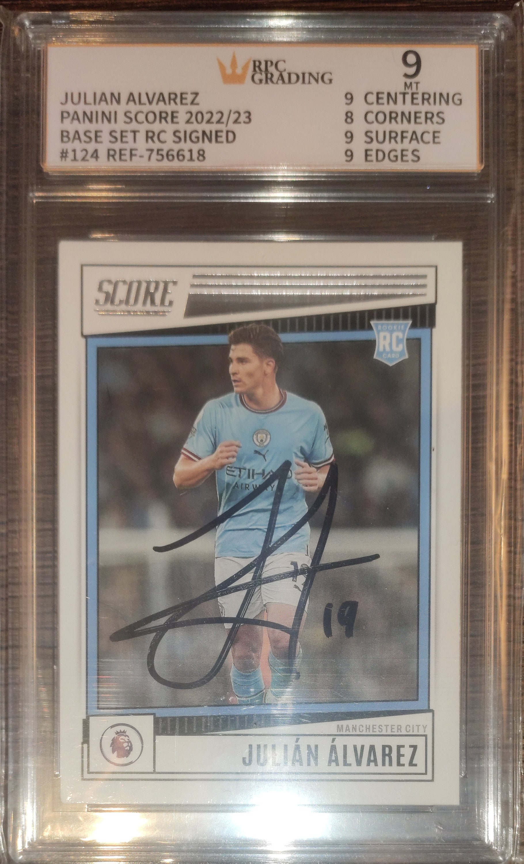 Julián Álvarez Autograph Hand Signed Card Mint. - Etsy Denmark